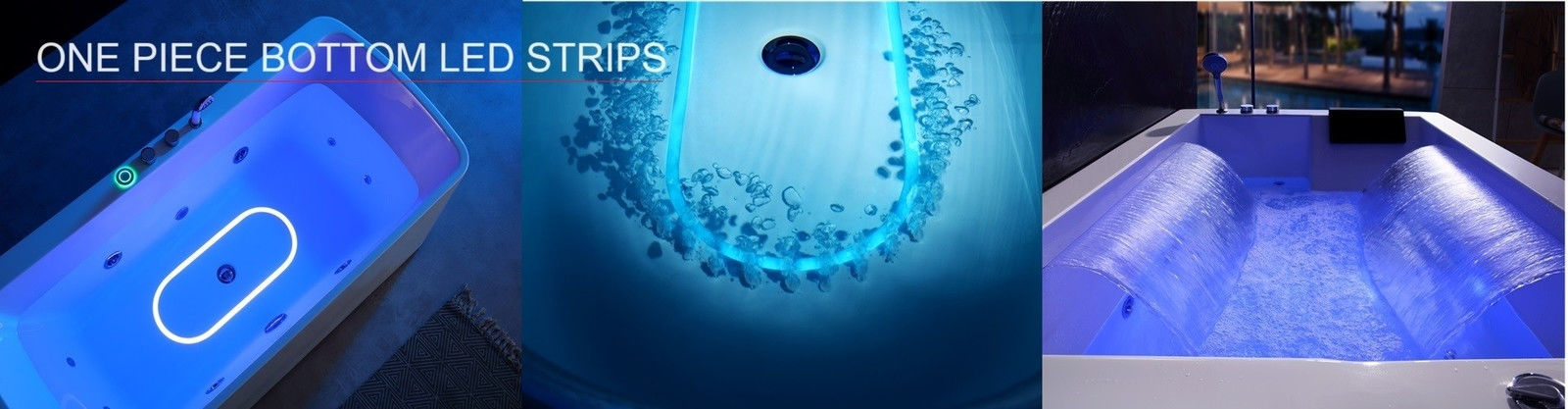 Ecke Whirlpool Badewanne