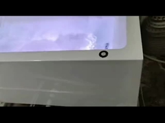 Einfach stehende Acryl-Badewanne mit Lendenunterstützung