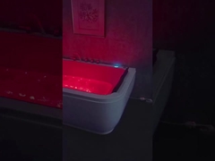 E-8012 Doppelrechteckige Badewanne Touch-Panel-Controller für zwei Personen