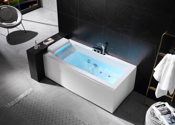 1700mm Moderne Design Solo-Badewanne E-8001 mit Touch-Panel-Controller