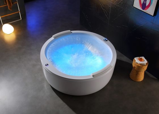 Elegantes Doppelkreis Wasserfall Spa Massage Bad Wassermangel Schutz Sensor