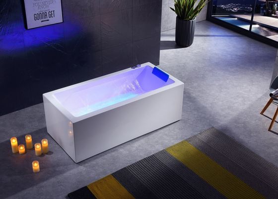 Einfach stehende Acryl-Badewanne mit Lendenunterstützung