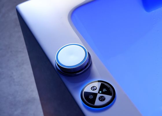 Einfach stehende Acryl-Badewanne mit Lendenunterstützung