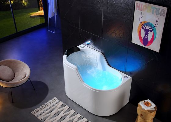 Ladodo Acryl Single Massage Bad 8 Whirlpool Jets Spa Dampfdusche Kombination