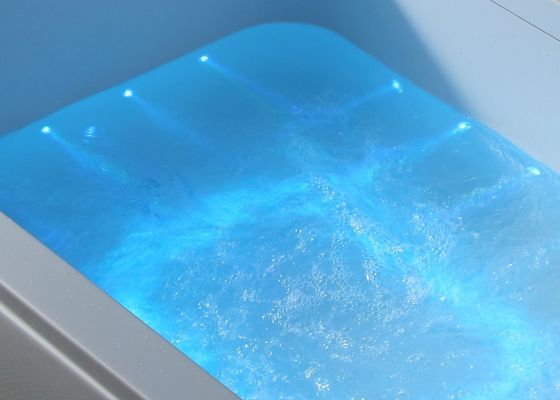 E-8012 Doppelrechteckige Badewanne Touch-Panel-Controller für zwei Personen