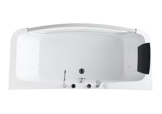 Modernes Design 3 Personen Massage Badewanne mit Led-Glas Tür