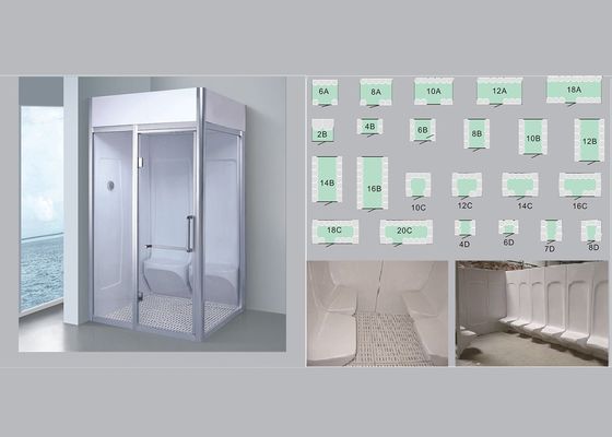 Sauna kombiniert Dampfraum für Hotelnutzung mit Anpassung
