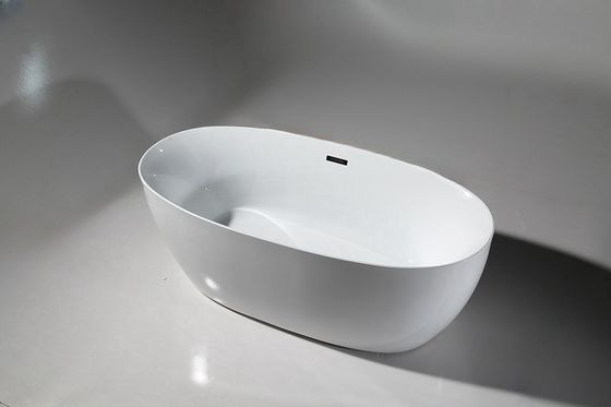 Ladodo Slim Edge 1500mm Ei-förmige Badewanne Pop-Up Drainage und Farbe keine Veränderung
