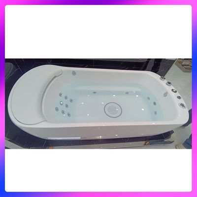 Einfach 1700mm Solo Badewanne L-8401 Mit LED Breithals Wasserfall